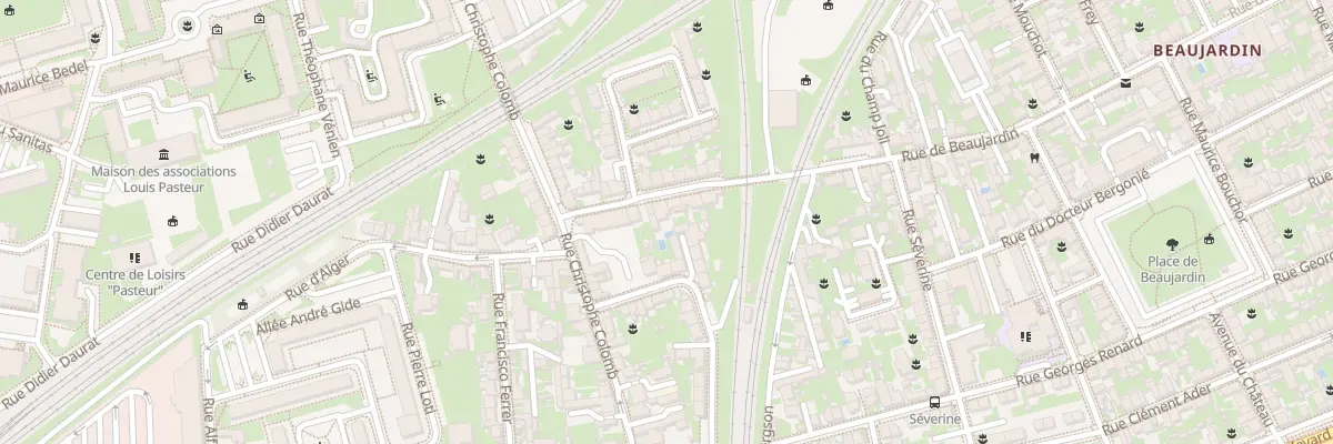 Plan du 11 Rue de Beaujardin à Tours