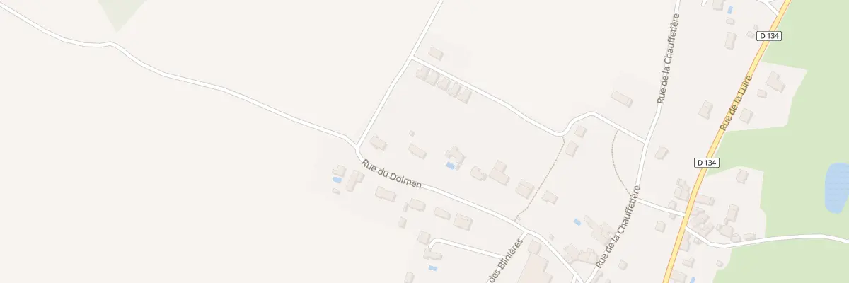 Plan du 10 Rue du Dolmen à Leigné-les-Bois