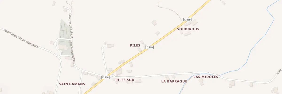 Plan du 151 Piles à Castelculier