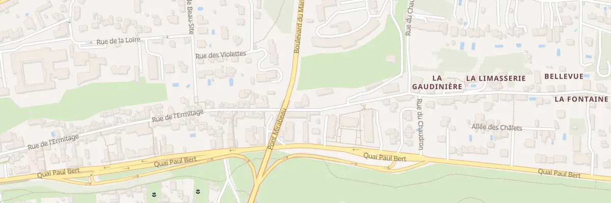 Plan du 152 Rue de l’Ermitage à Tours