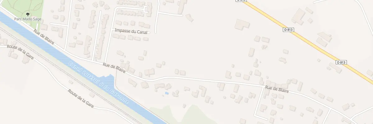 Plan du 331 Rue de Blaire à Lafox