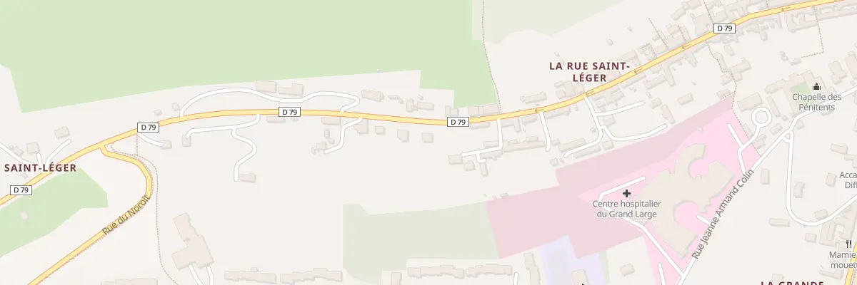 Plan du 136B Rue Saint-Léger à Saint-Valery-en-Caux