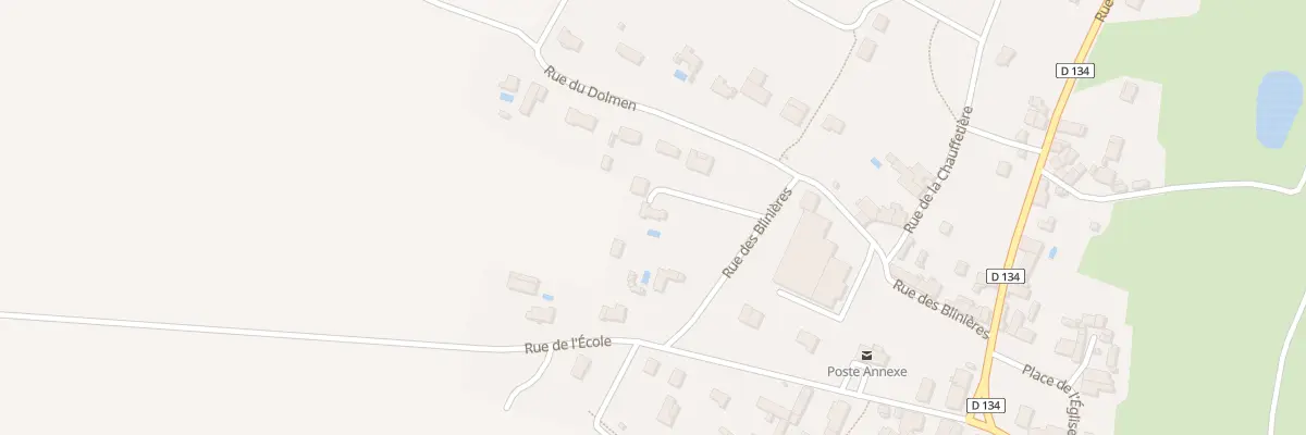 Plan du 24 Rue des Blinieres à Leigné-les-Bois