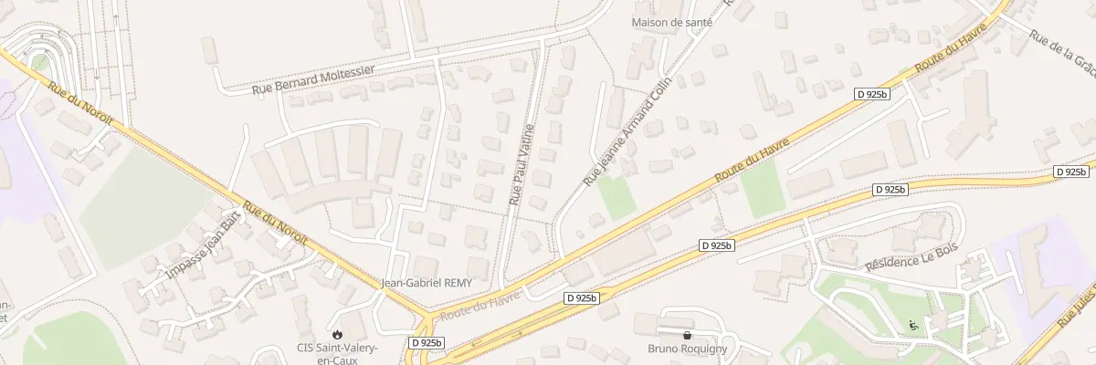 Plan du 5 Rue Paul Vatine à Saint-Valery-en-Caux