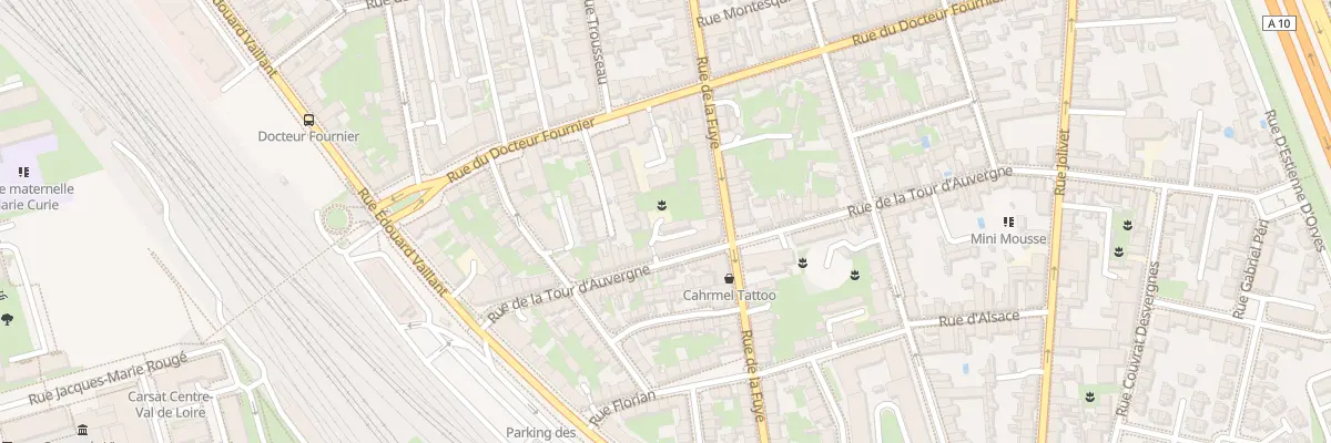 Plan du 149 Rue de la Fuye à Tours