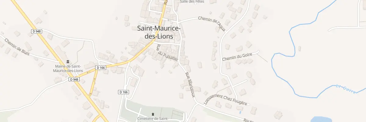 Plan du 13 Rue Marc Leproux à Saint-Maurice-des-Lions