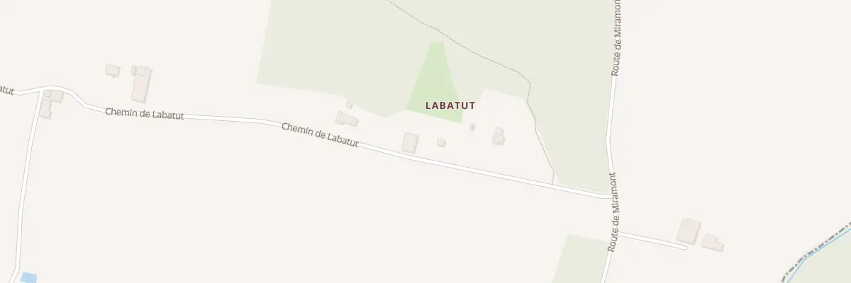 Plan du 5019 Labatut à Tourrenquets