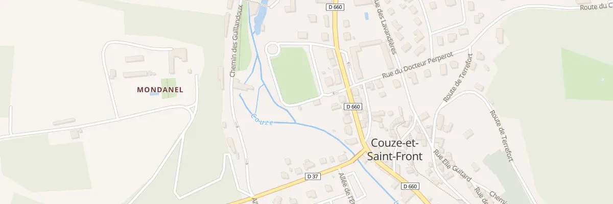 Plan du 184 Av de Cahors à Couze-et-Saint-Front