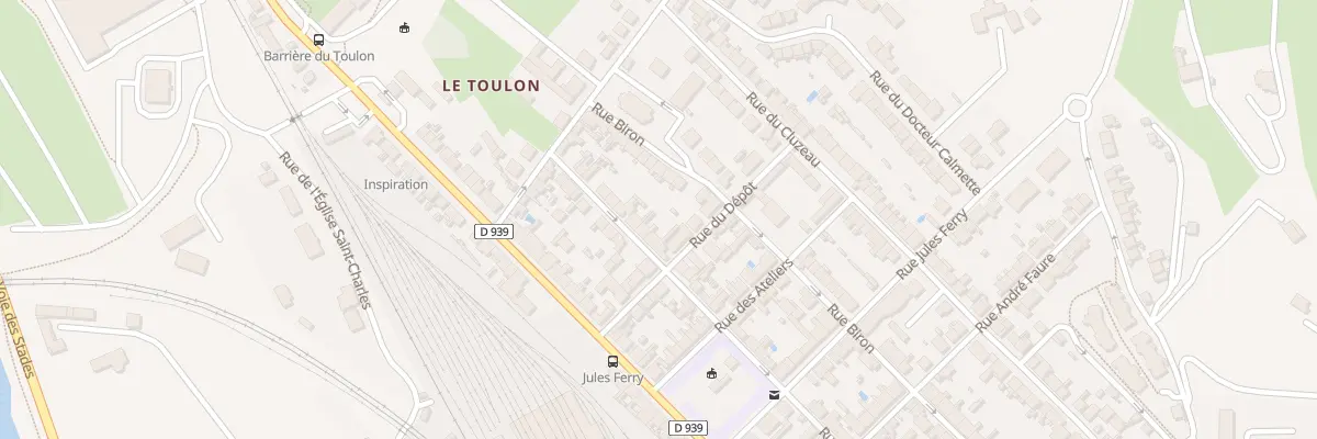 Plan du 172 Rue Lagrange Chancel à Périgueux