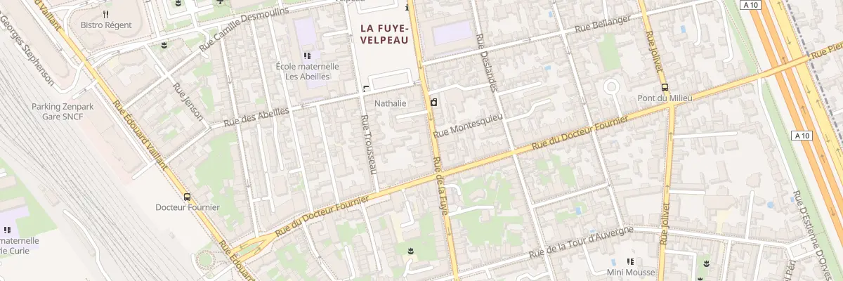 Plan du 115 Rue de la Fuye à Tours