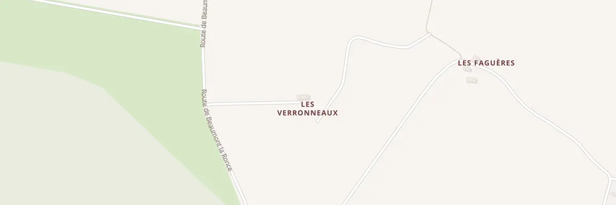 Plan du 1 Les Verronneaux à Marray