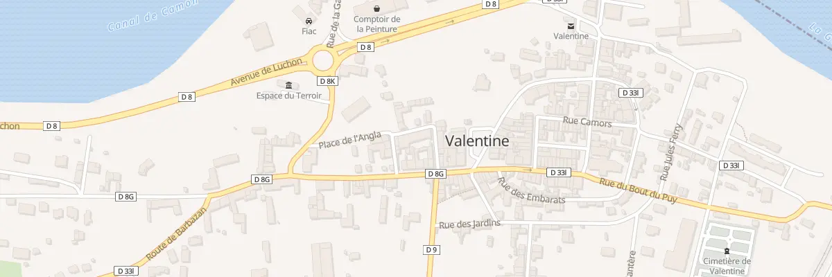 Plan du 3 Rue du 11 Novembre à Valentine