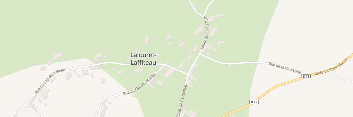 Plan du 20 Le Pre Bediaou à Lalouret-Laffiteau