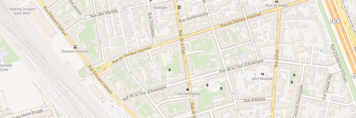 Plan du 139 Rue de la Fuye à Tours