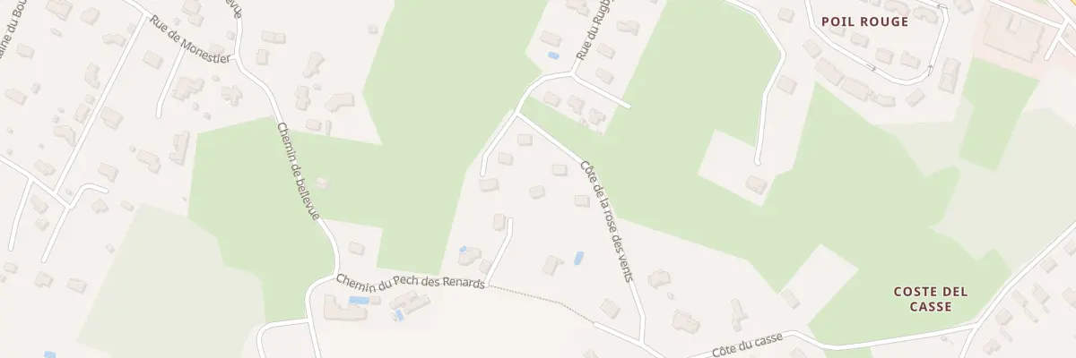 Plan du 4 Côte de la Rose des Vents à Pujols