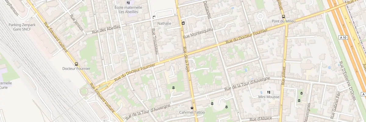 Plan du 131 Rue de la Fuye à Tours