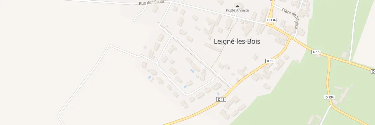 Plan du 3 Rue de la Marotellerie à Leigné-les-Bois