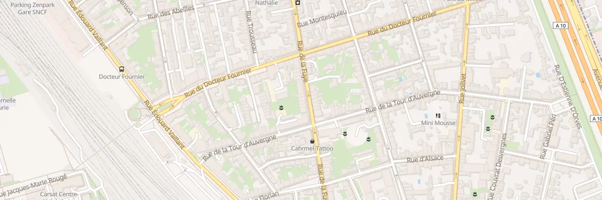 Plan du 141B Rue de la Fuye à Tours