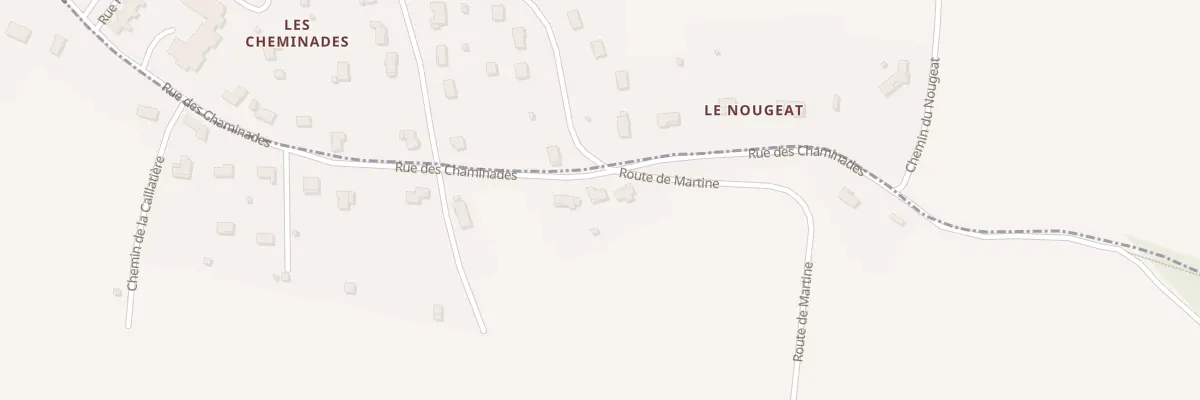 Plan du 5000F La Besse à Condat-sur-Trincou