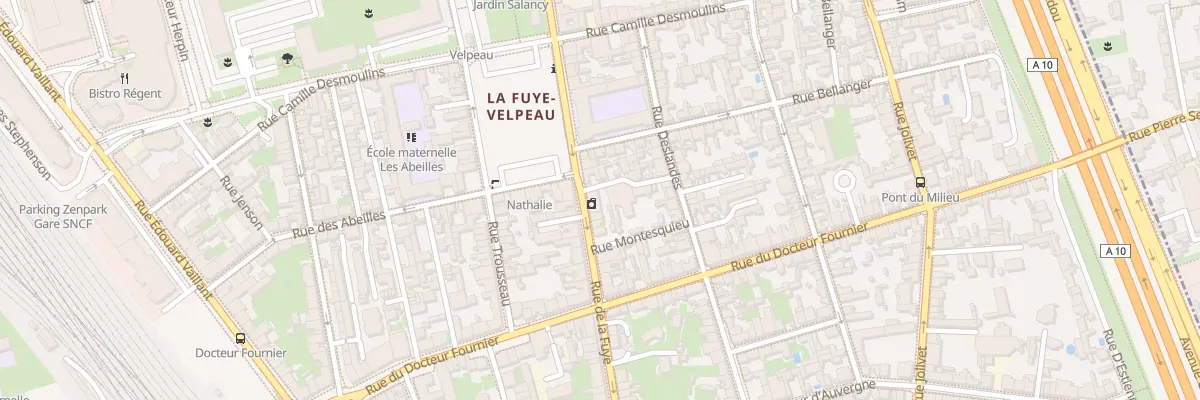 Plan du 138 Rue de la Fuye à Tours