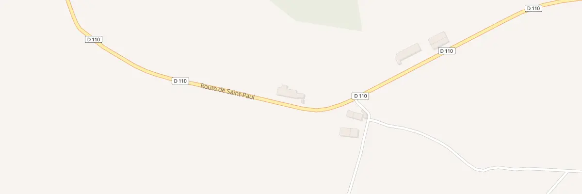 Plan du 2888 Rte de Saint-Paul à Champniers-et-Reilhac