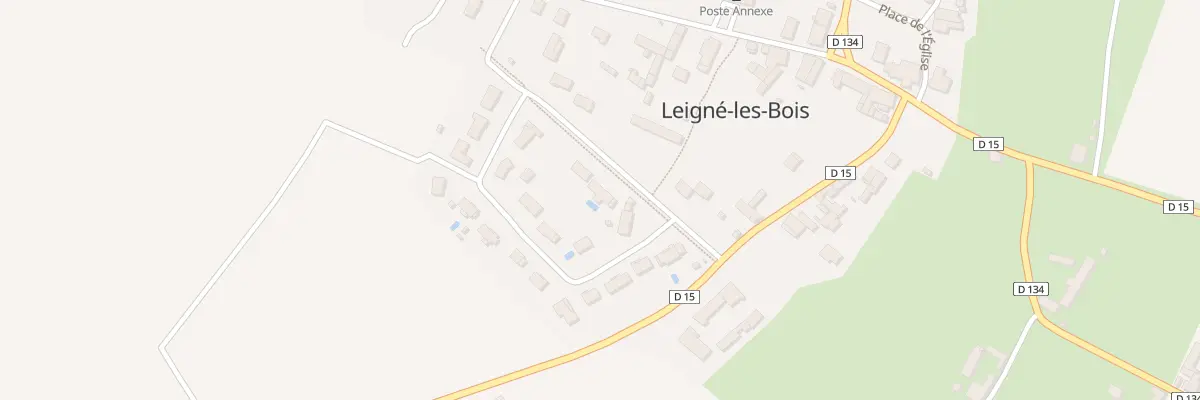 Plan du 1 Rue de la Marotellerie à Leigné-les-Bois