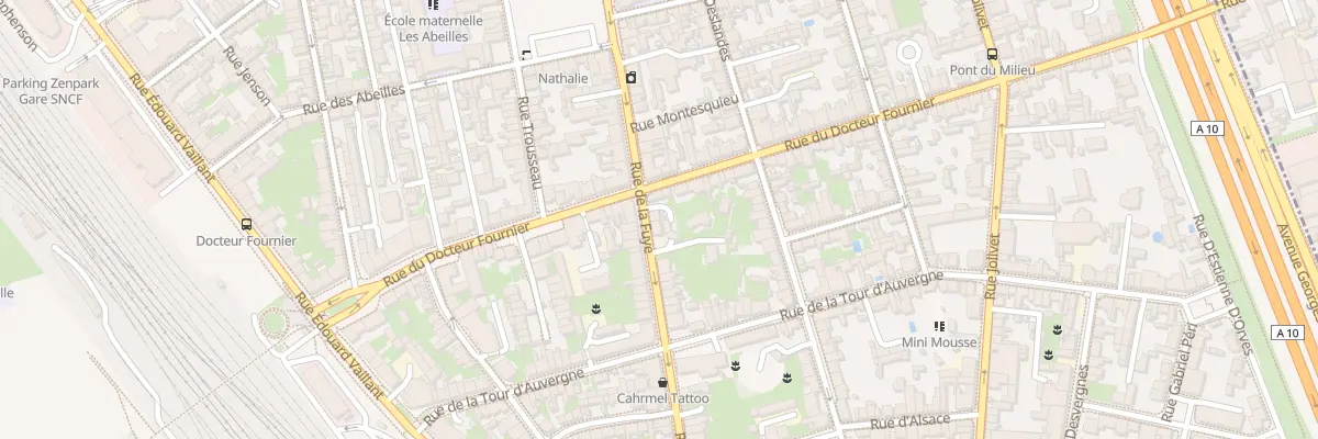 Plan du 154 Rue de la Fuye à Tours