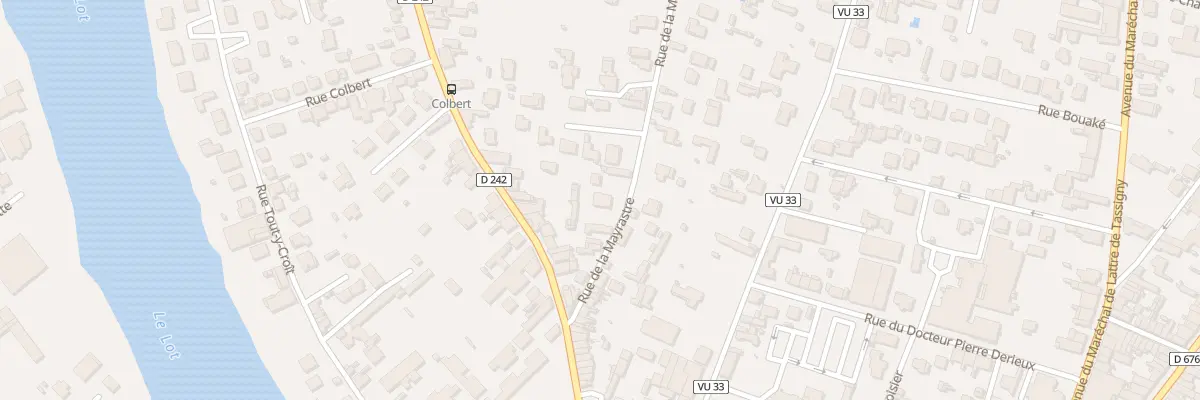 Plan du 11B Rue de la Mayrastre à Villeneuve-sur-Lot