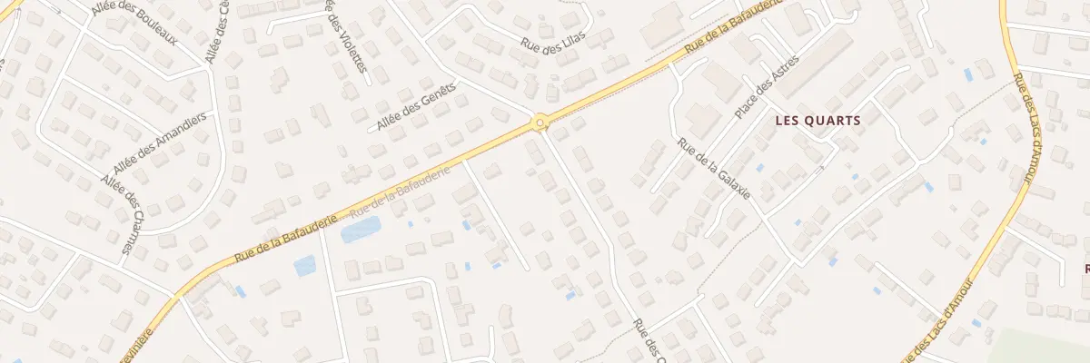 Plan du 5 Rue des Quarts à Montbazon