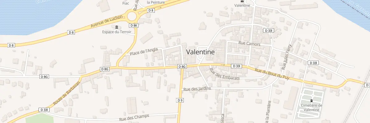 Plan du 6B Av Saint-jean à Valentine