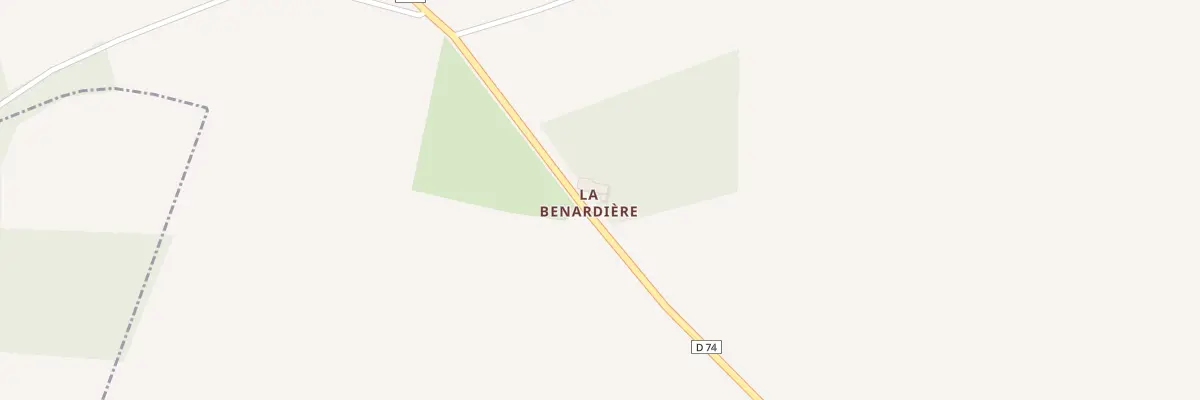 Plan du 5137 La Benardiere à Saint-Gervais-de-Vic