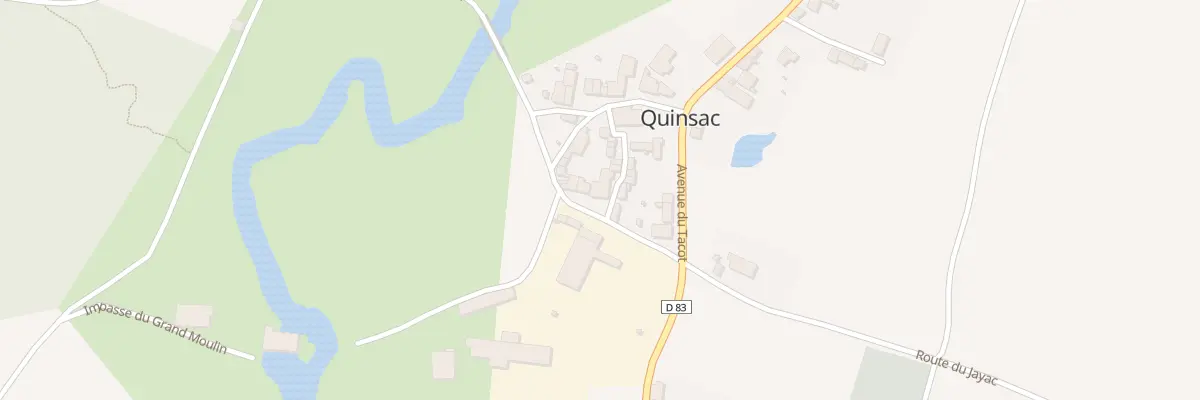 Plan du 131 Le Bourg à Quinsac
