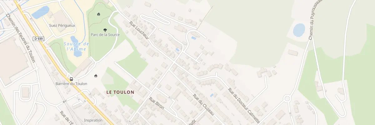 Plan du 52 Rue du Docteur Calmette à Périgueux