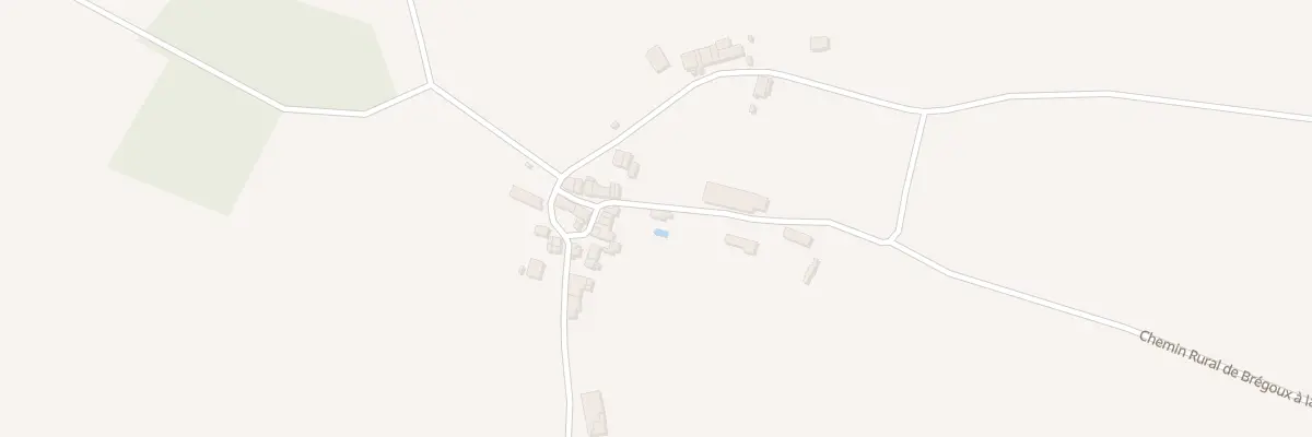 Plan du 26 Bregoux à Millac