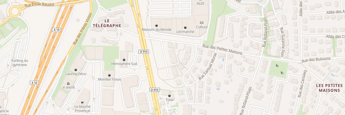 Plan du 60 Rue des Petites Maisons à Chambray-lès-Tours