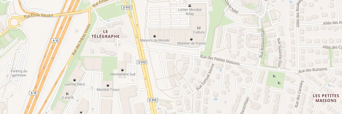 Plan du 56 Rue des Petites Maisons à Chambray-lès-Tours