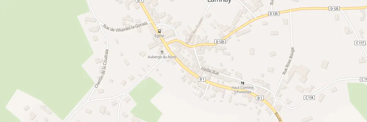 Plan du 13 Rue Principale à Lamnay