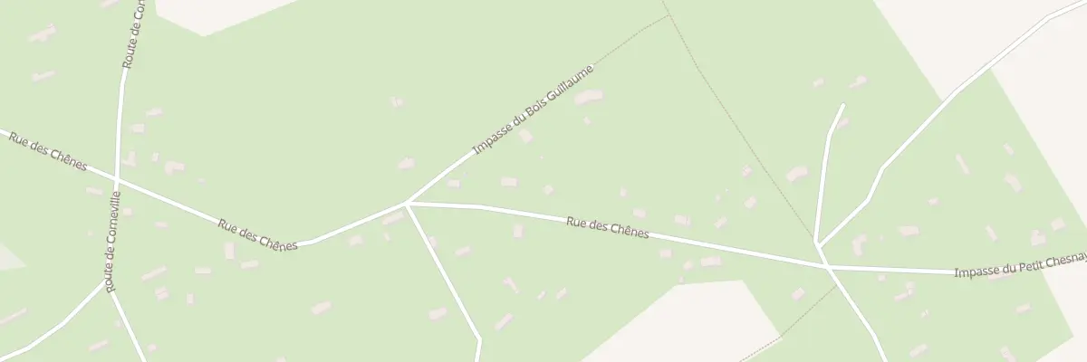 Plan du 818 Rue des Chenes à Fontaine-l’Abbé