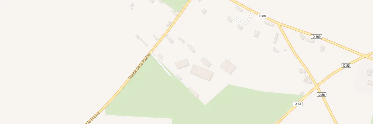 Plan du 223 Rte de la Plaine à Veauville-lès-Quelles