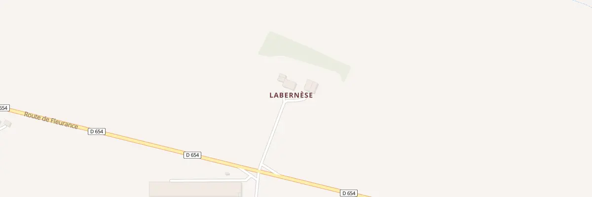 Plan du 5002 A Labernese à Brugnens