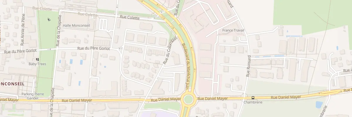 Plan du 79 Rue du Colombier à Tours