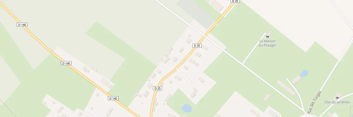 Plan du 10 Rte de Beaumont - Beaumesnil à Mesnil-en-Ouche