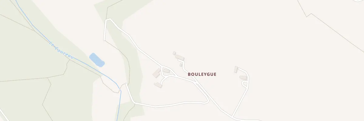 Plan du 8 Bouleygue à Naussannes