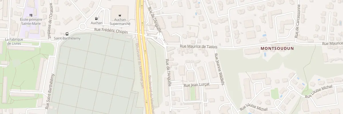 Plan du 39 Rue de l’Anguille à Tours