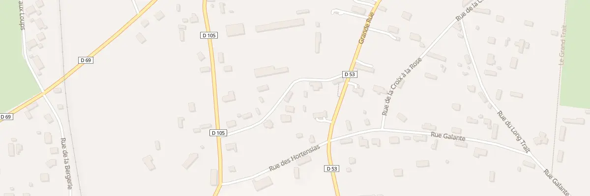 Plan du 3 Rue des Bleuets à Néville