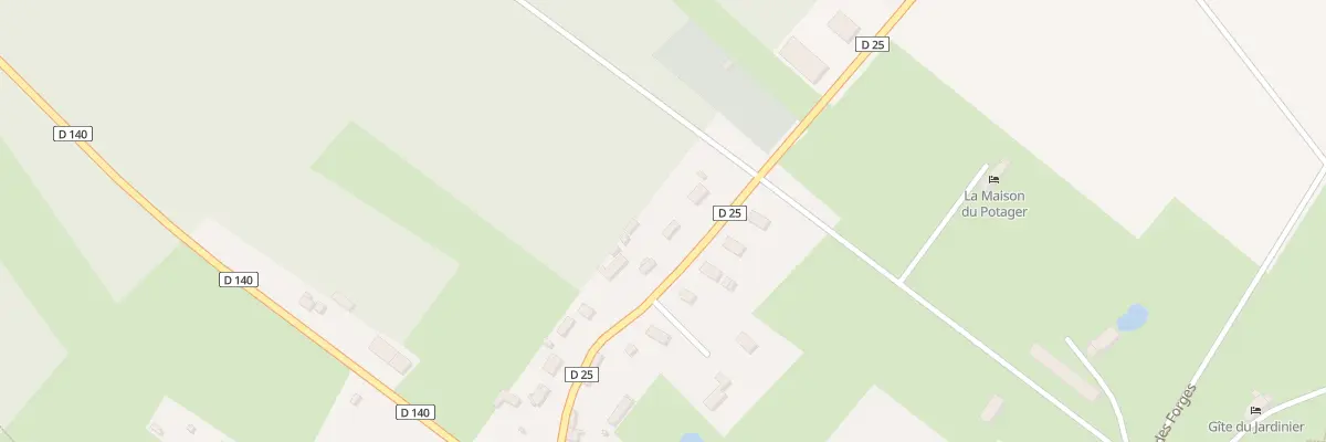 Plan du 12 Rte de Beaumont - Beaumesnil à Mesnil-en-Ouche