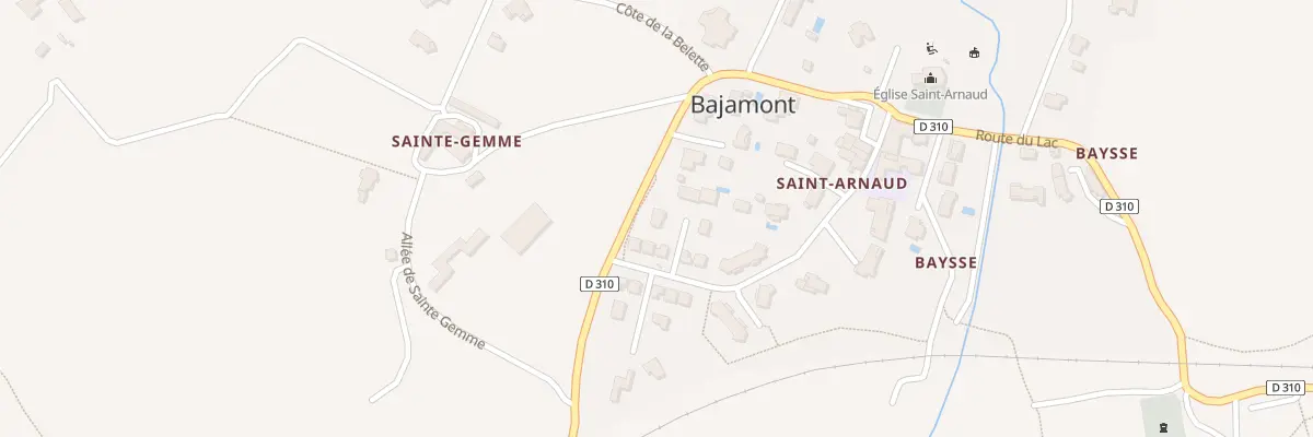 Plan du 47 All du Muguet à Bajamont