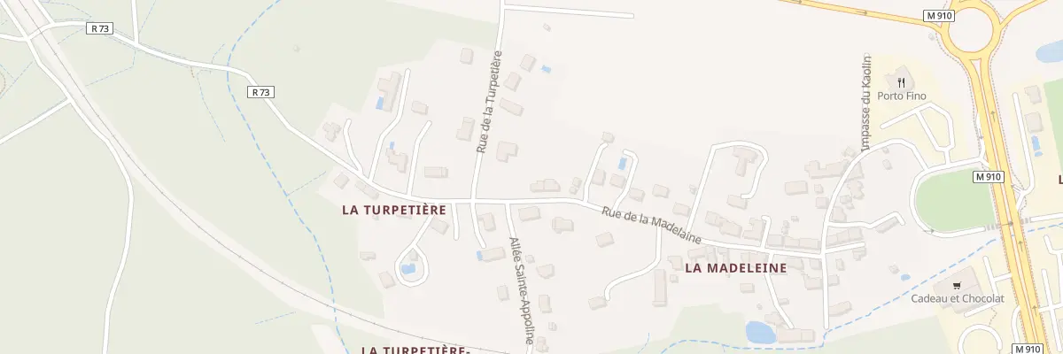 Plan du 34 Rue de la Madelaine à Chambray-lès-Tours