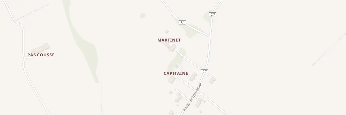 Plan du 52 Martinet à Cuq