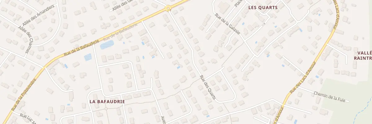 Plan du 15 Rue des Quarts à Montbazon